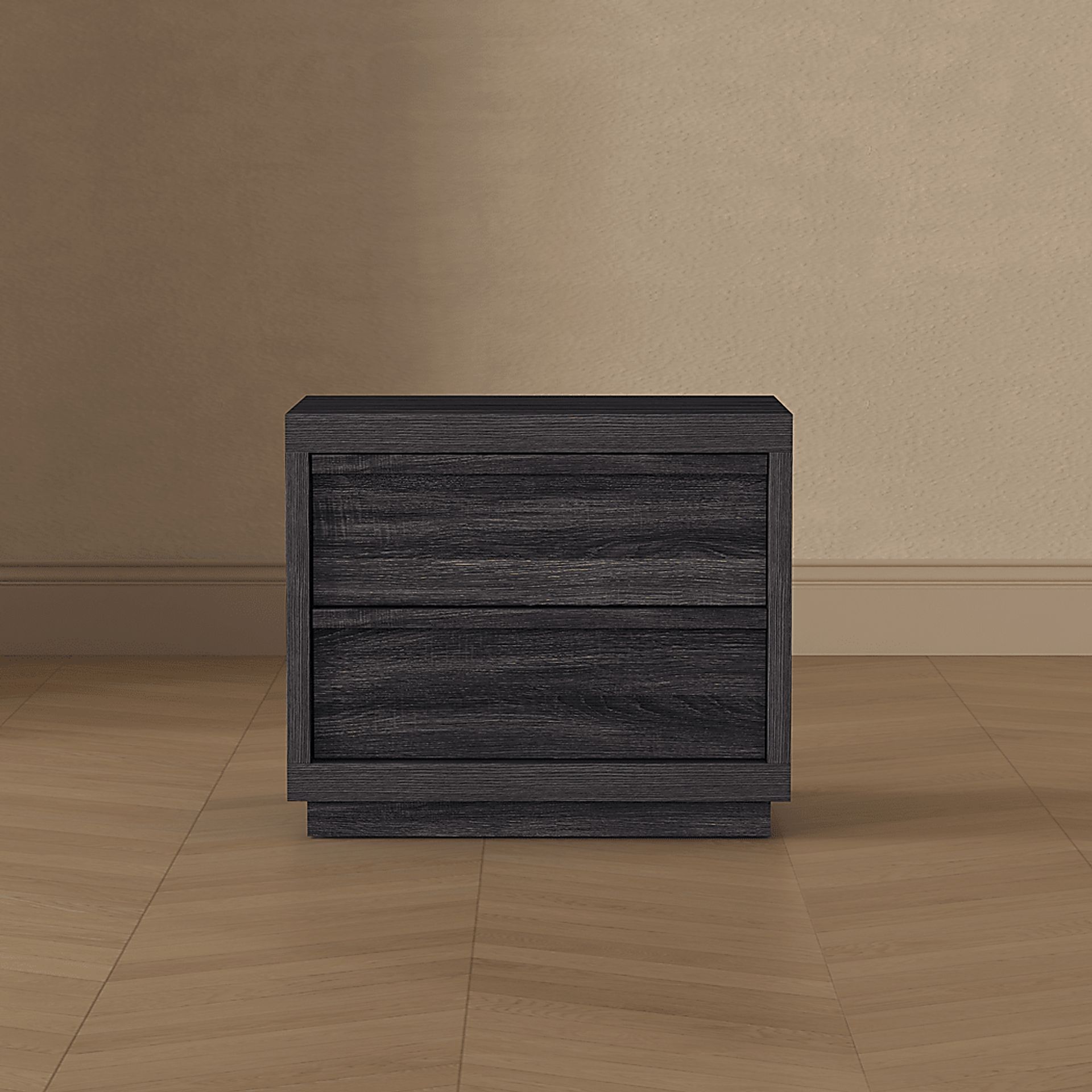Elda III Charcoal Nightstand - Image 2