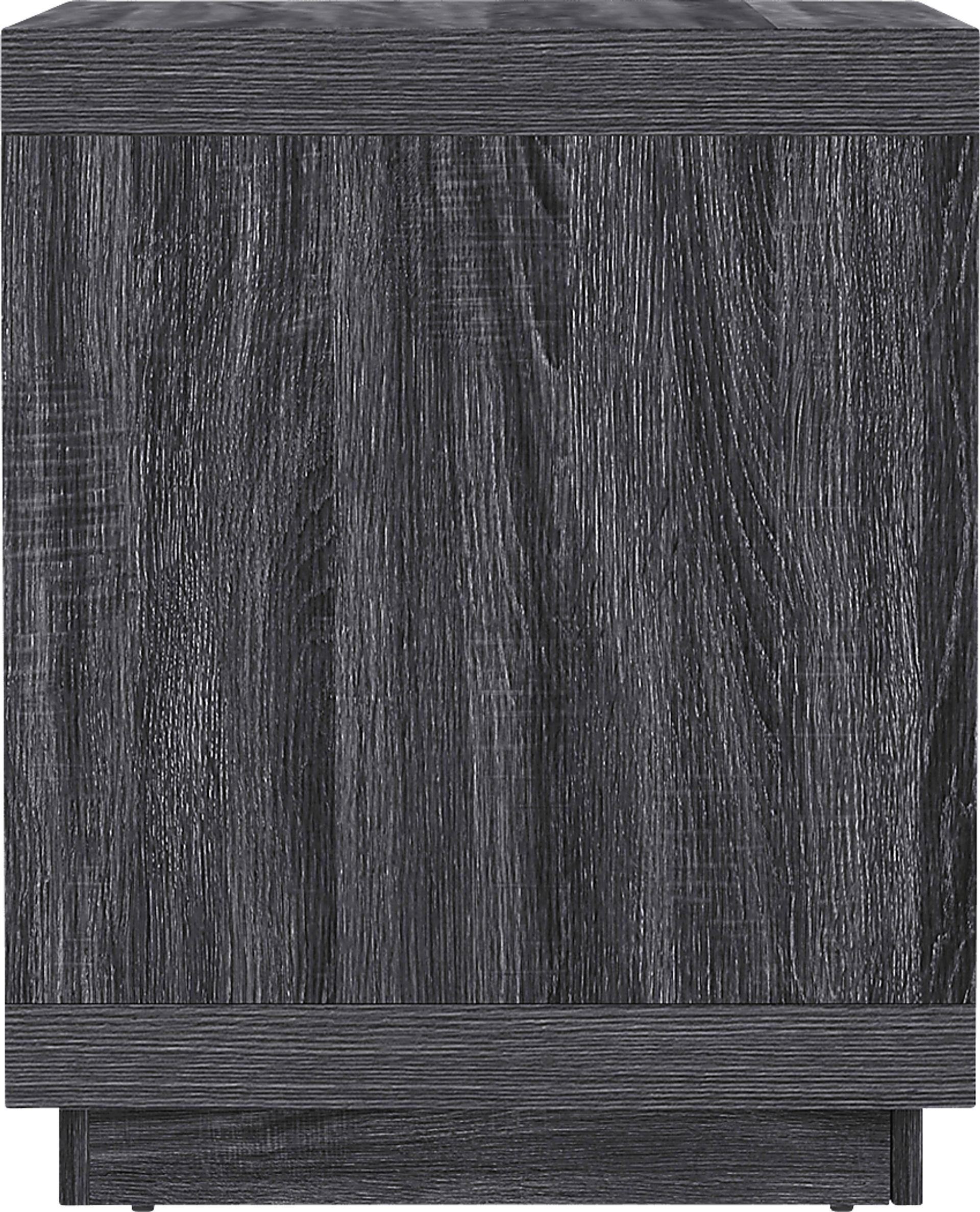 Elda III Charcoal Nightstand - Image 5