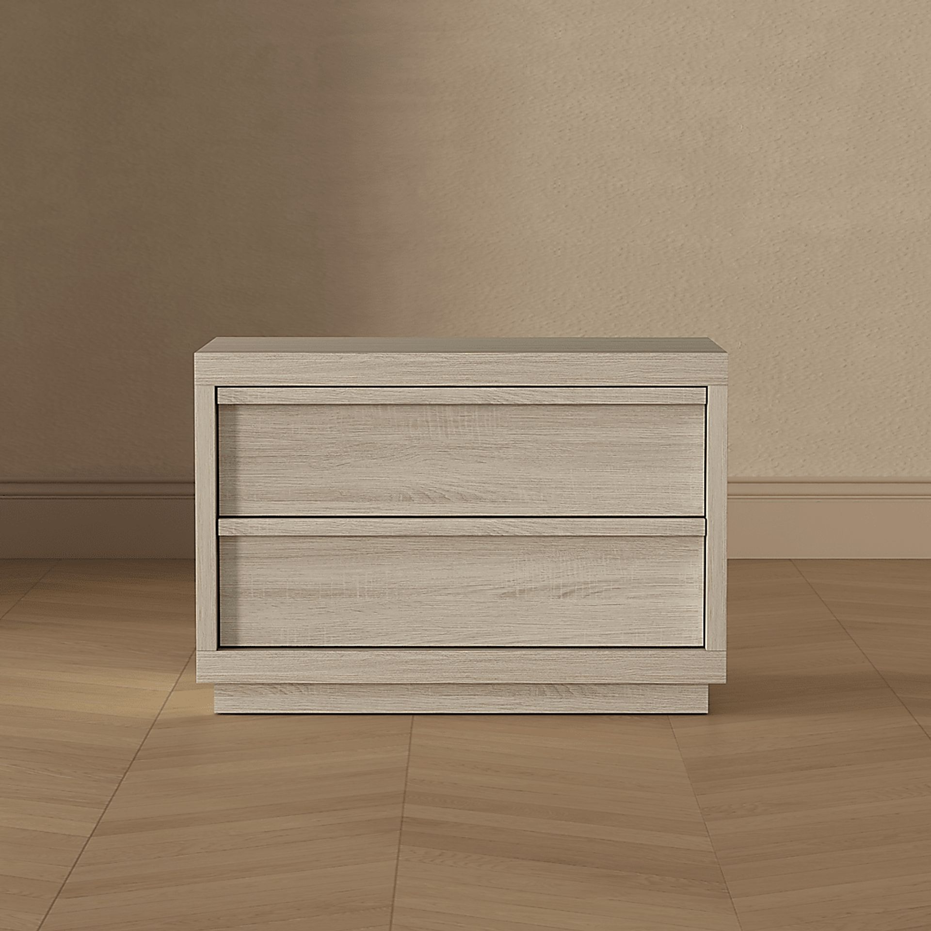 Elda IV Beige Nightstand - Image 2