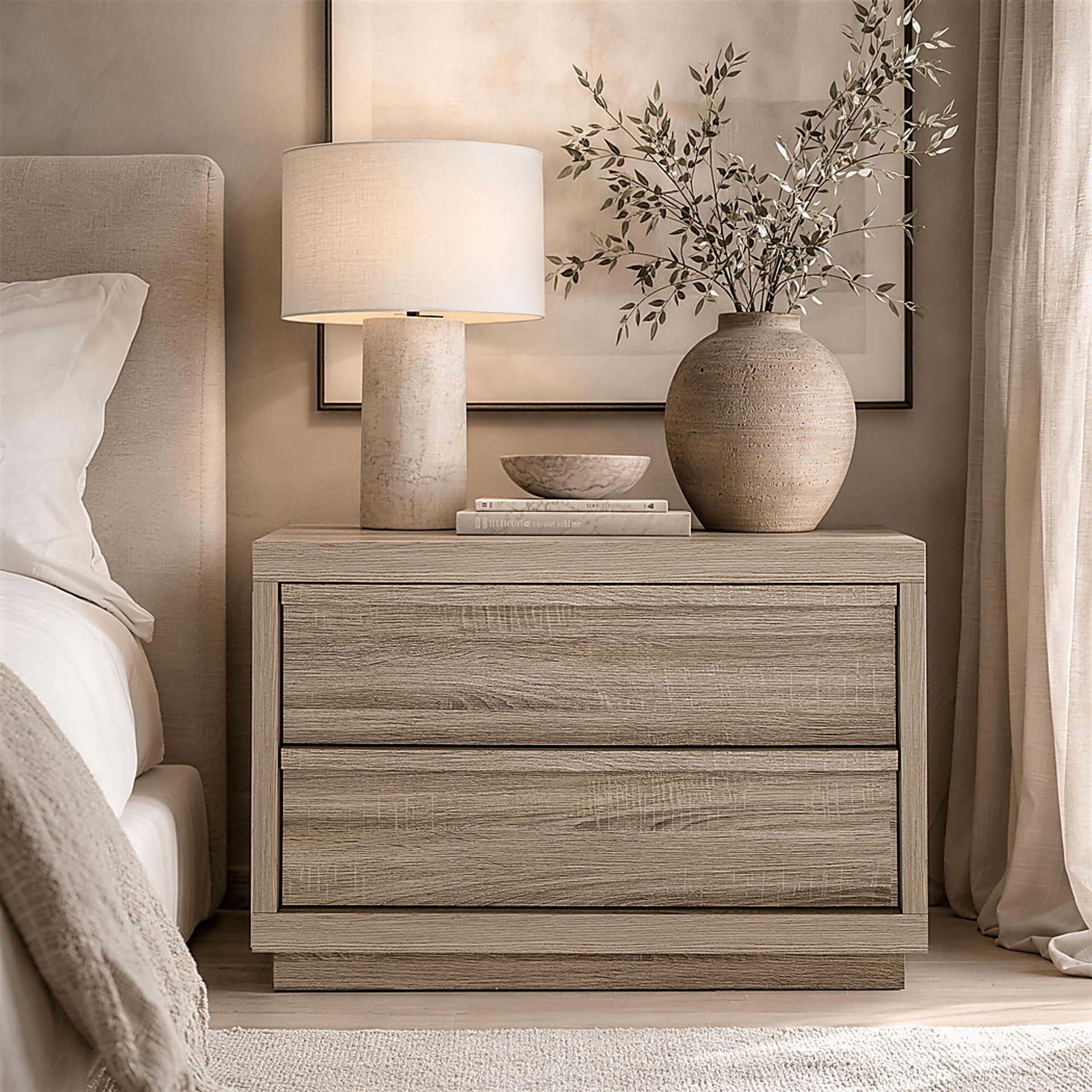 Elda IV Brown Nightstand - Image 3