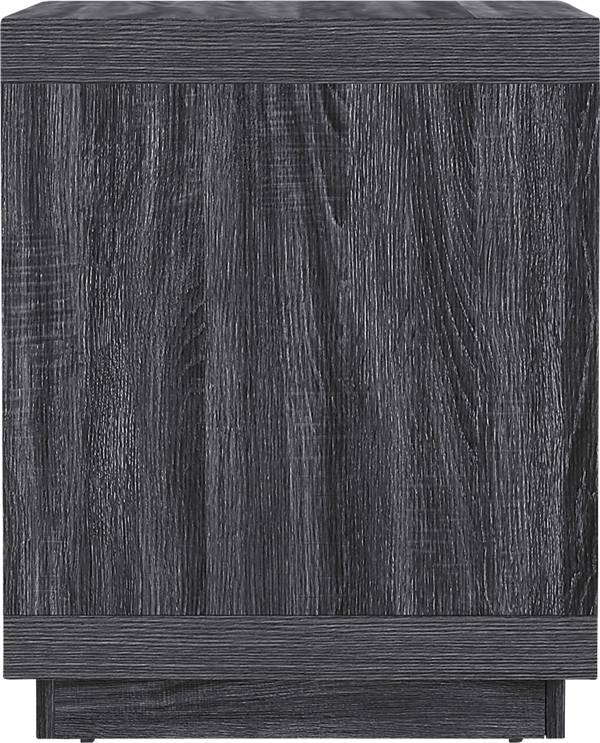 Elda IV Charcoal Nightstand - Image 4