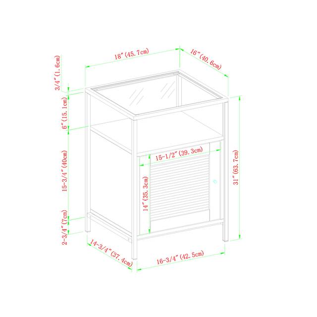 Elderoaks Walnut End Table - Thumbnail - Image 4