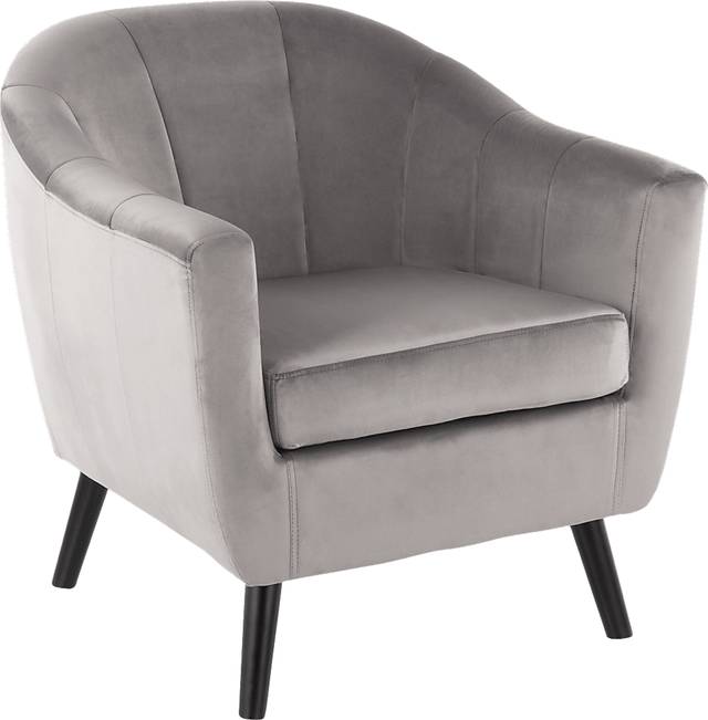 Eldert Gray Accent Chair - Thumbnail - Image 1