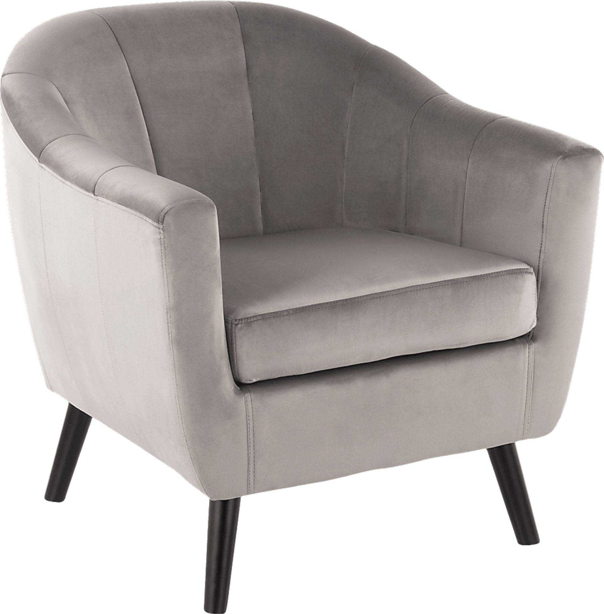 Eldert Gray Accent Chair - Image 1