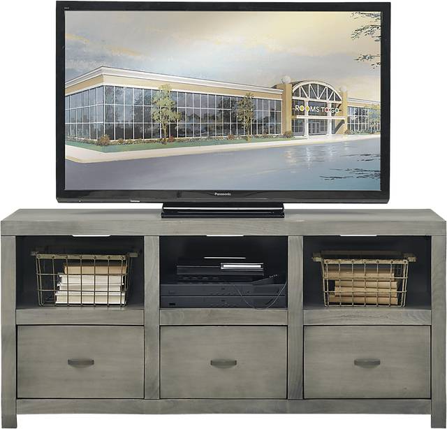 Eldon Square Gray 59 in. Console - Thumbnail - Image 1