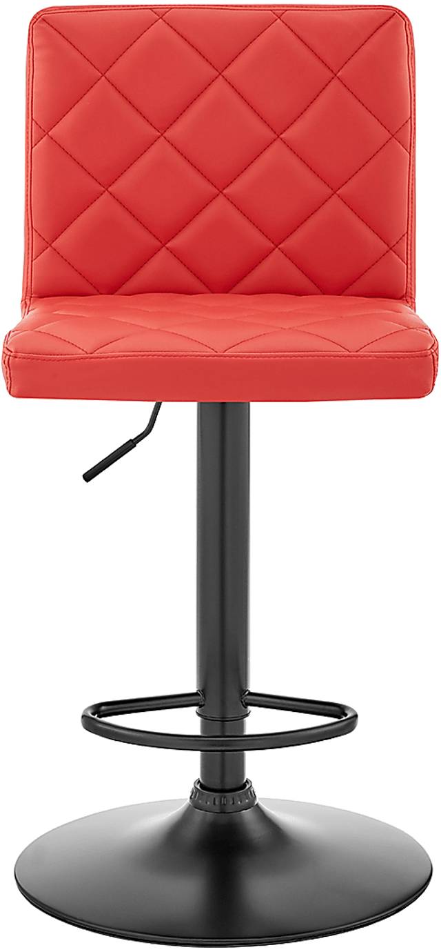 Eldonare Red Barstool - Thumbnail - Image 4