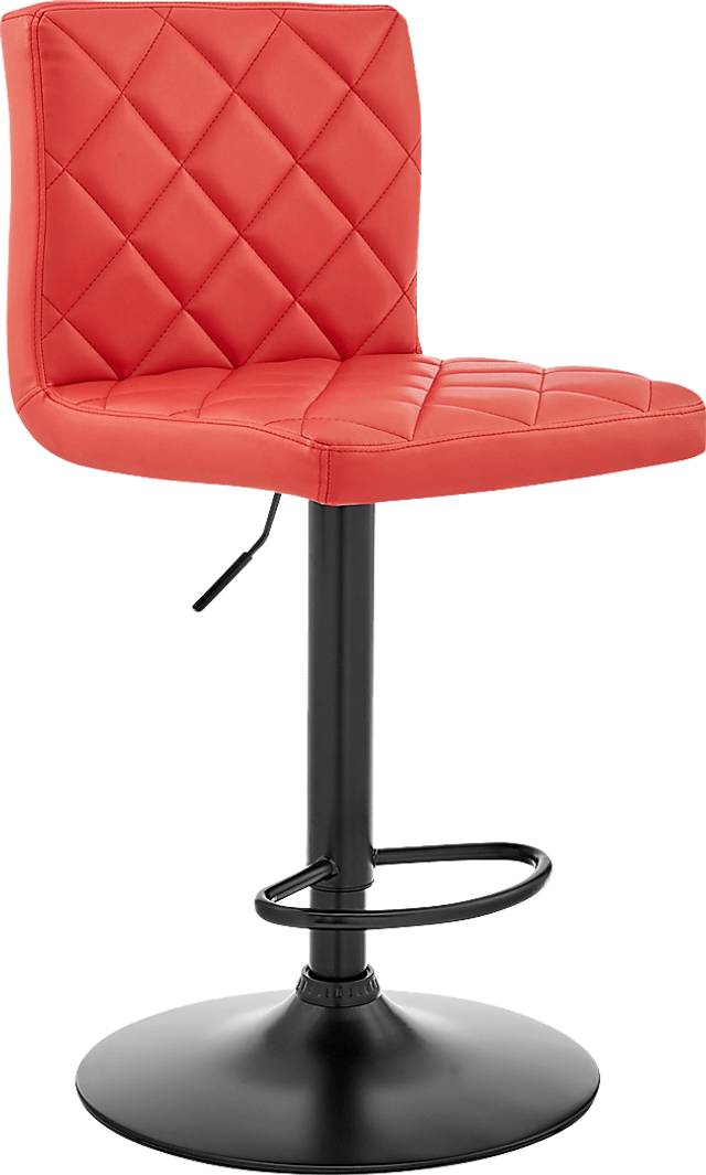 Eldonare Red Barstool - Thumbnail - Image 1