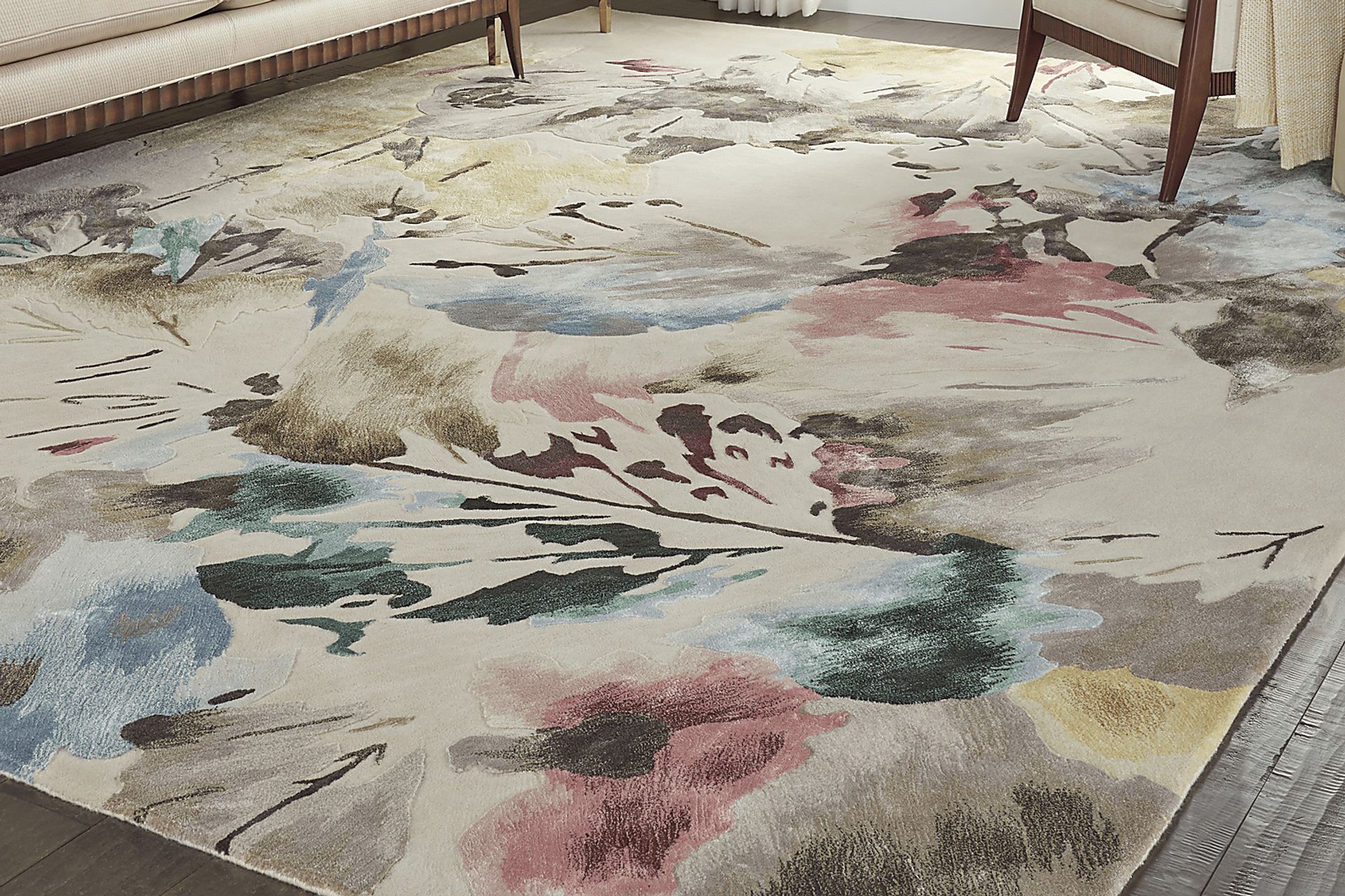 Eldonia Beige 5'6 x 7'5 Rug - Image 11