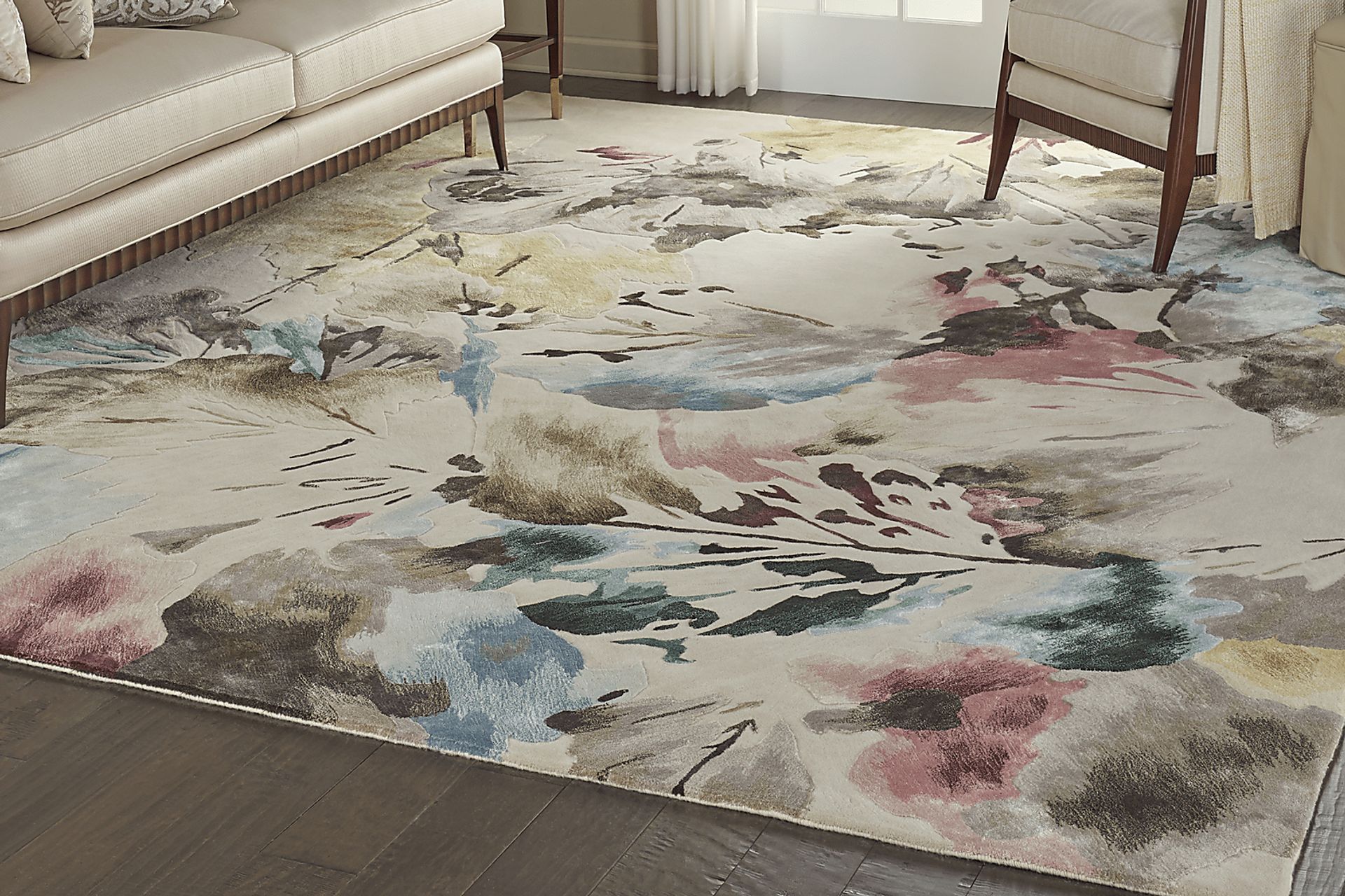 Eldonia Beige 9'9 x 13'9 Rug - Image 10