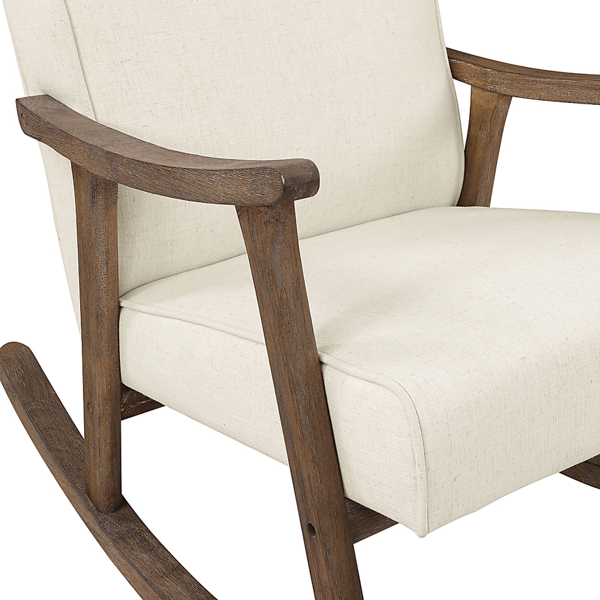 Eldonlee II Cream Rocker Chair - Image 7