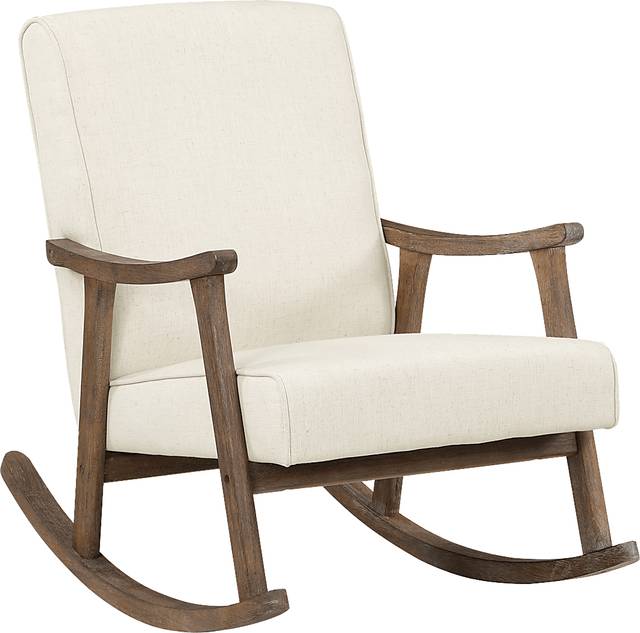 Eldonlee II Cream Rocker Chair - Thumbnail - Image 1
