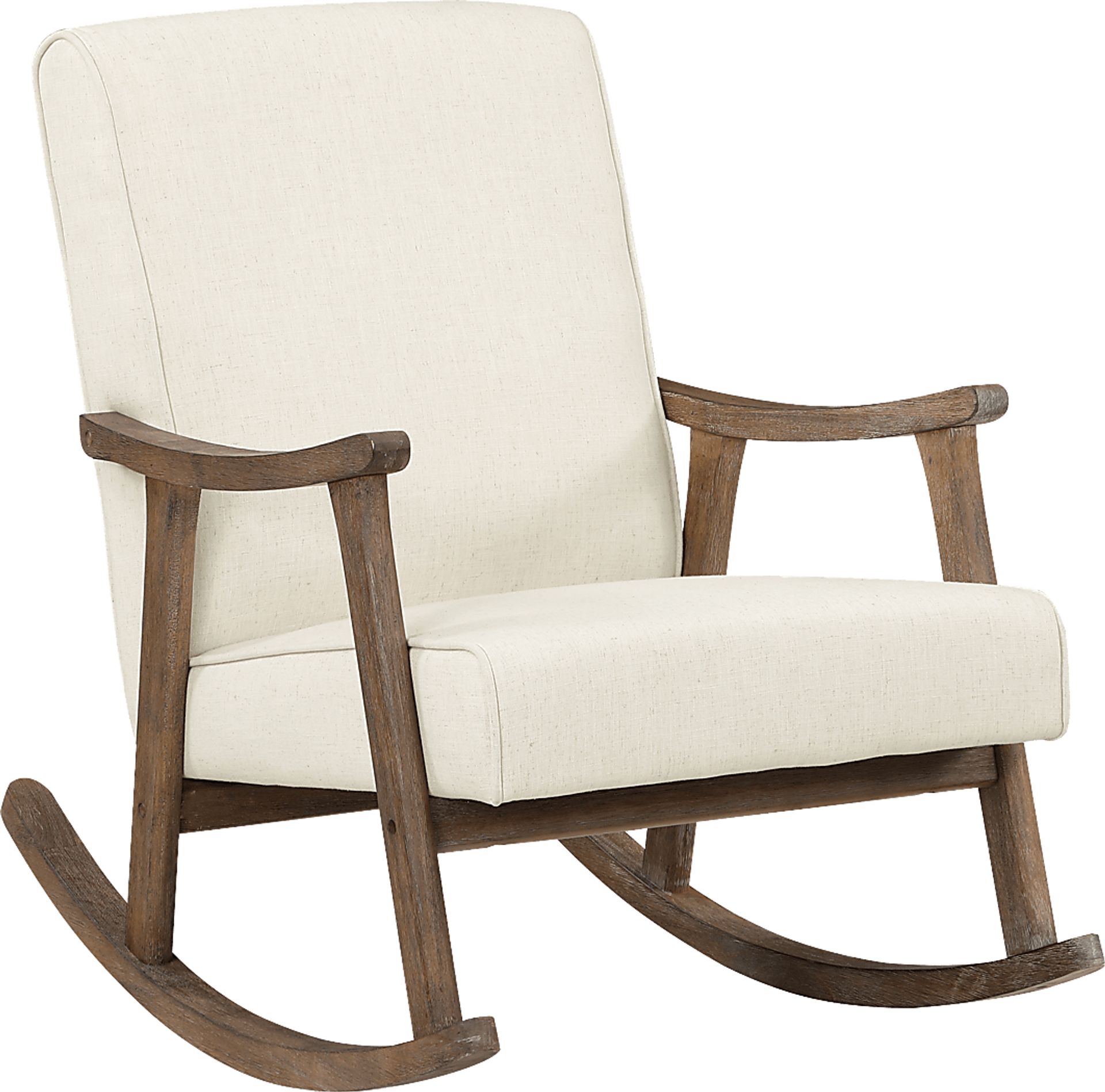 Eldonlee II Cream Rocker Chair - Image 1