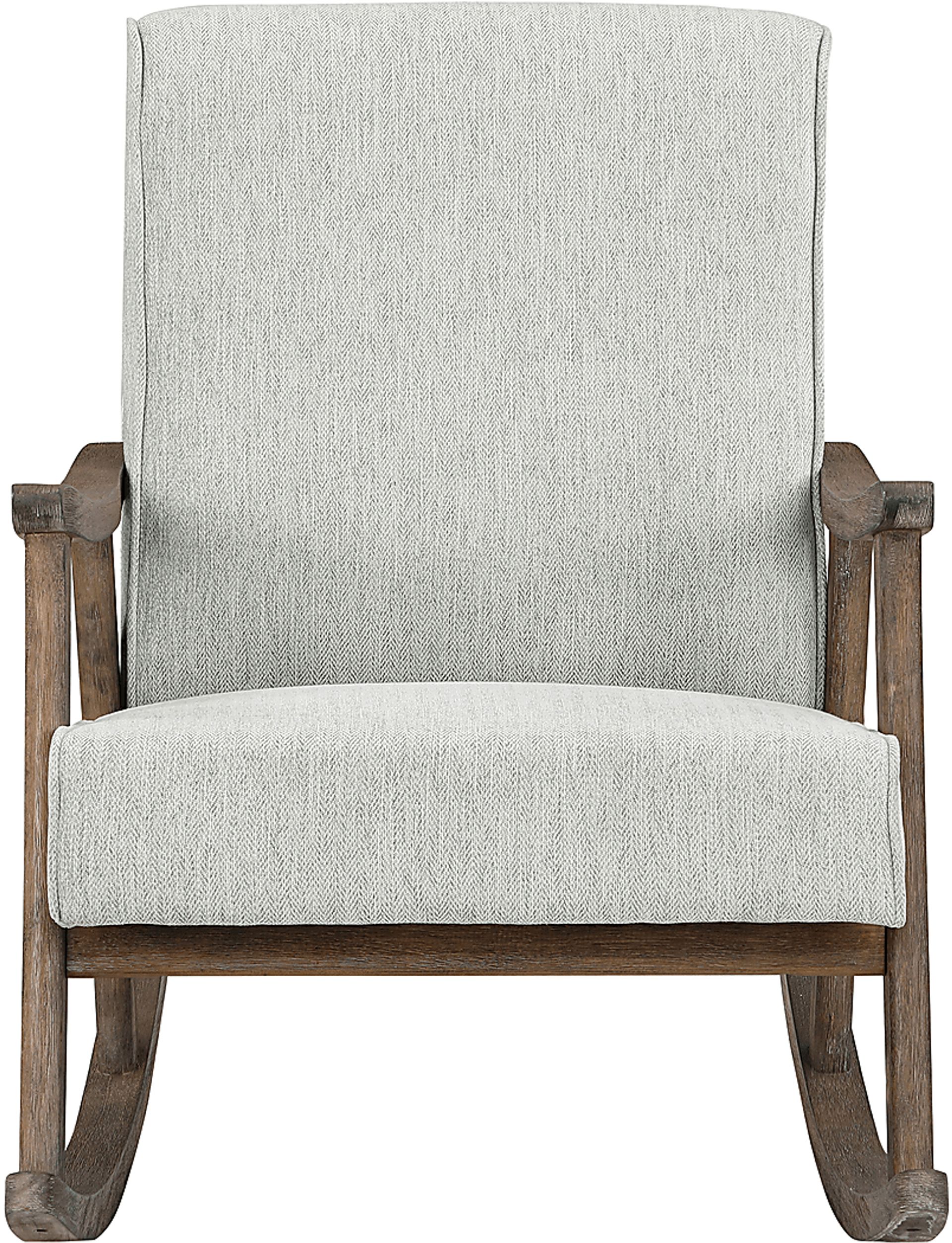 Eldonlee II Gray Rocker Chair - Image 5