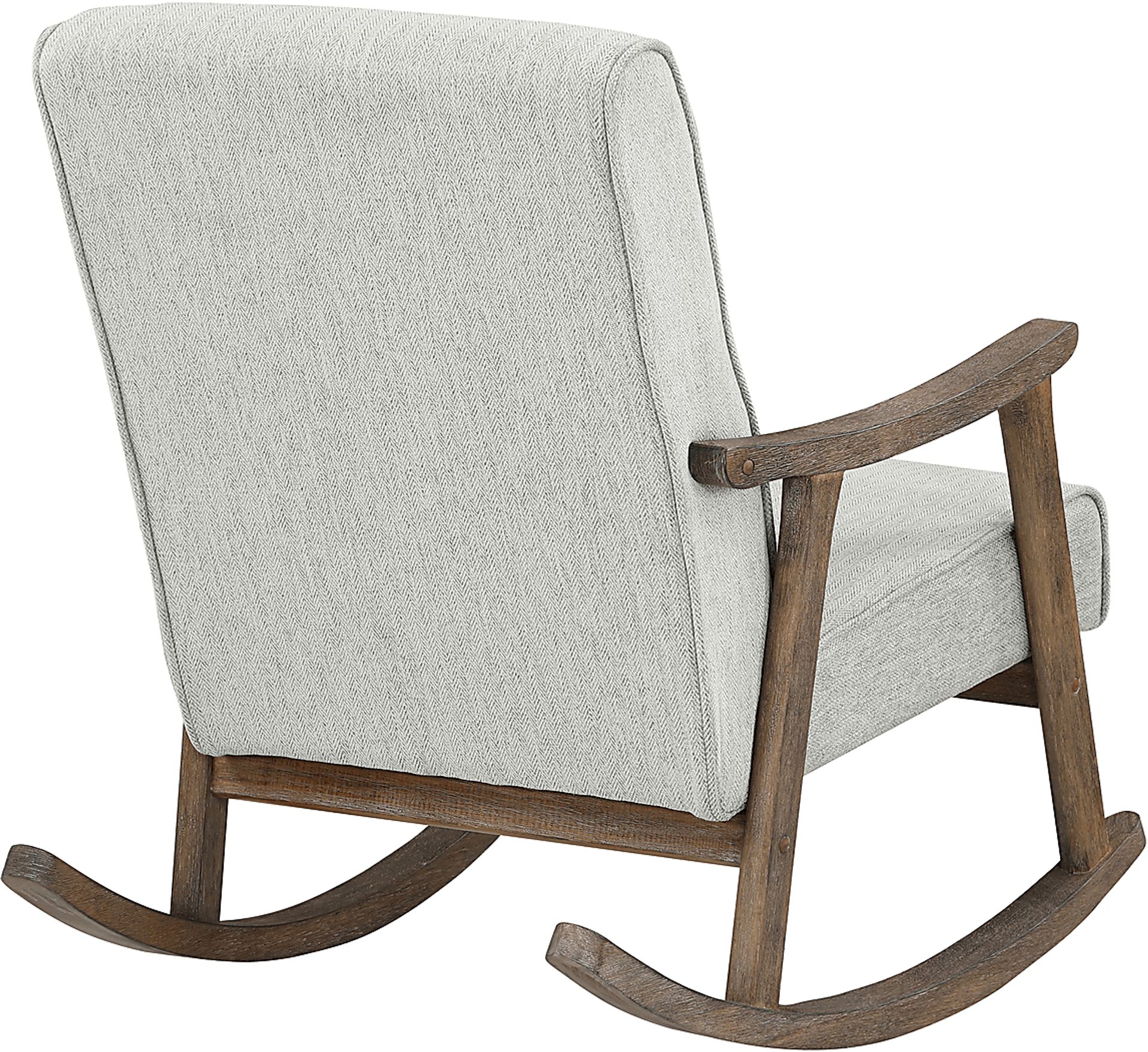 Eldonlee II Gray Rocker Chair - Image 6