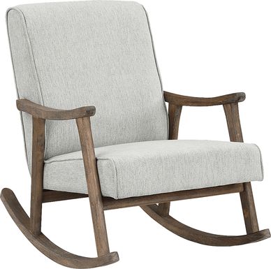 Eldonlee II Gray Rocker Chair
