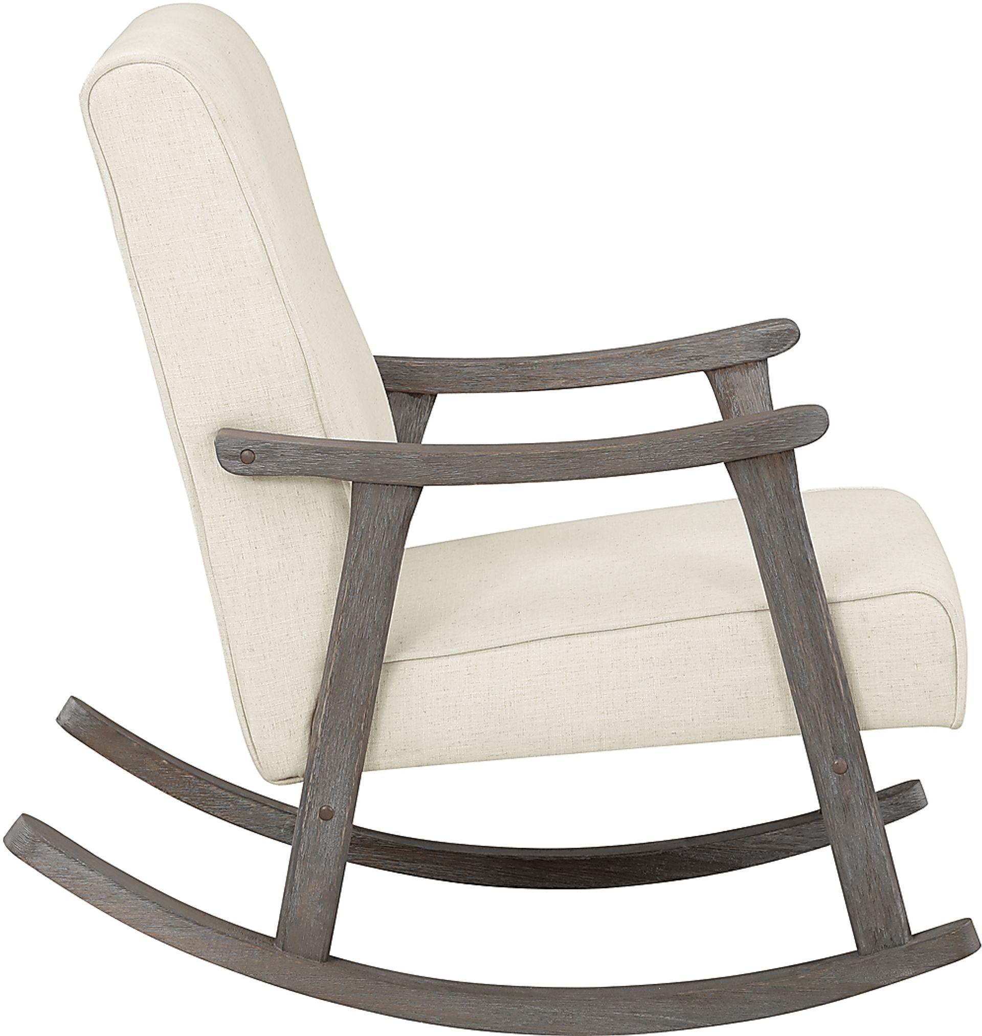 Eldonlee III Cream Rocker Chair - Image 4