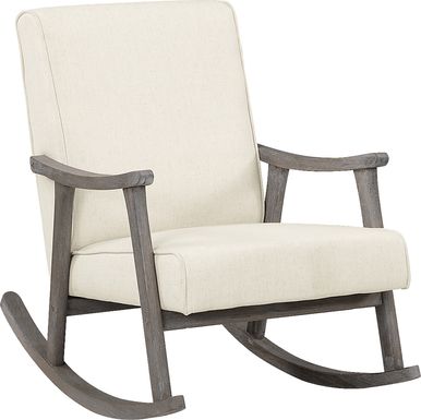 Eldonlee III Cream Rocker Chair