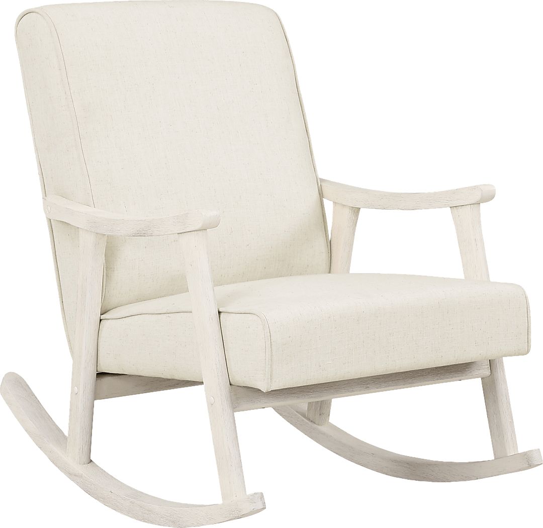 Eldonlee IV Cream Rocker Chair Rooms To Go