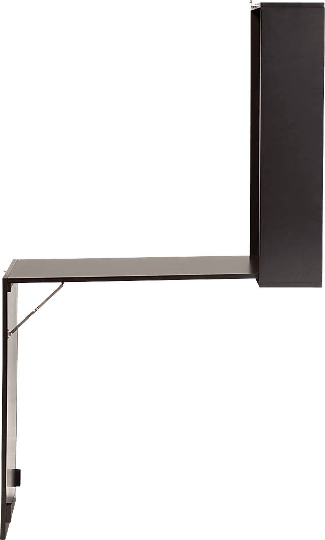 Eldoran Dark Brown Folding Desk - Thumbnail - Image 3