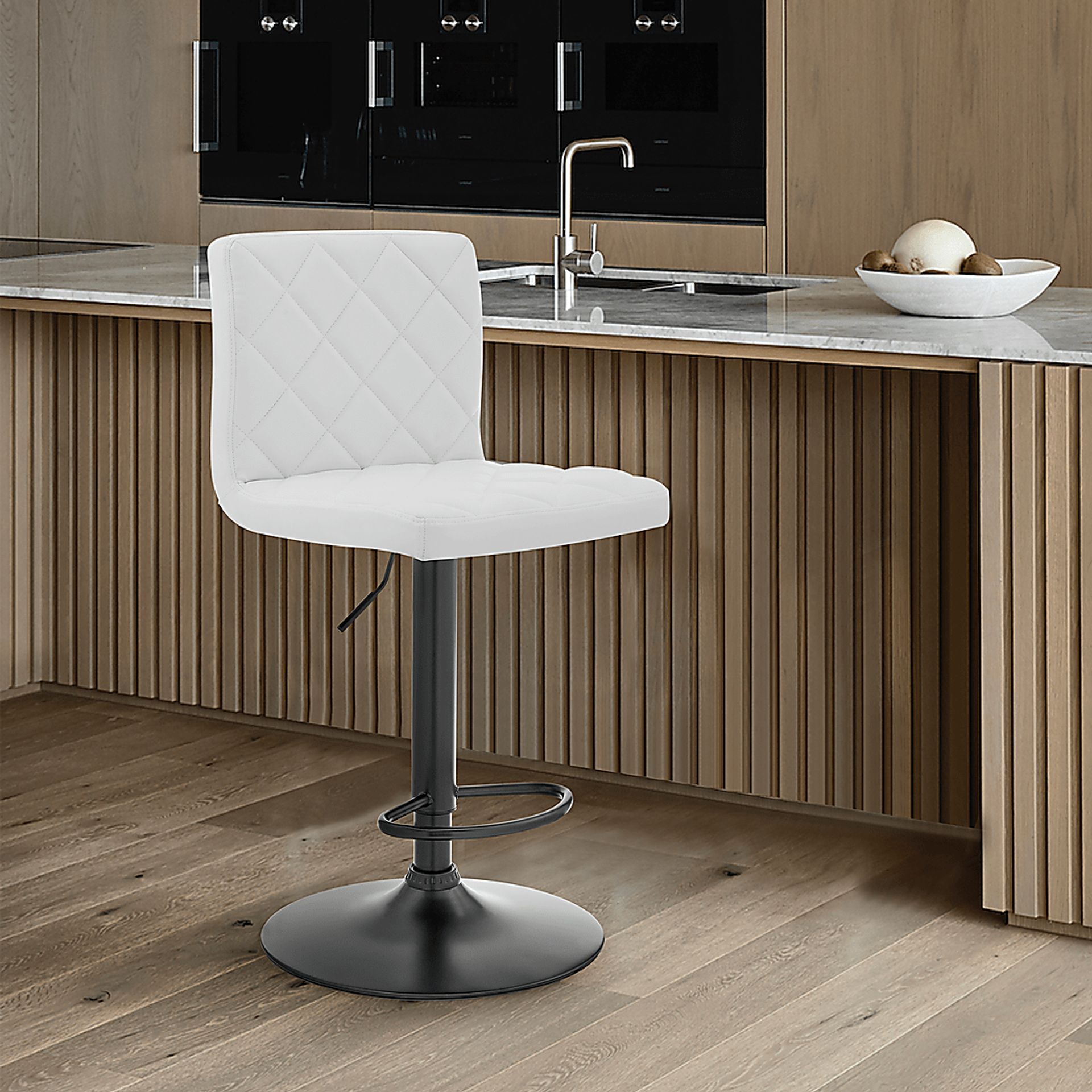 Eldorane White Barstool - Image 9