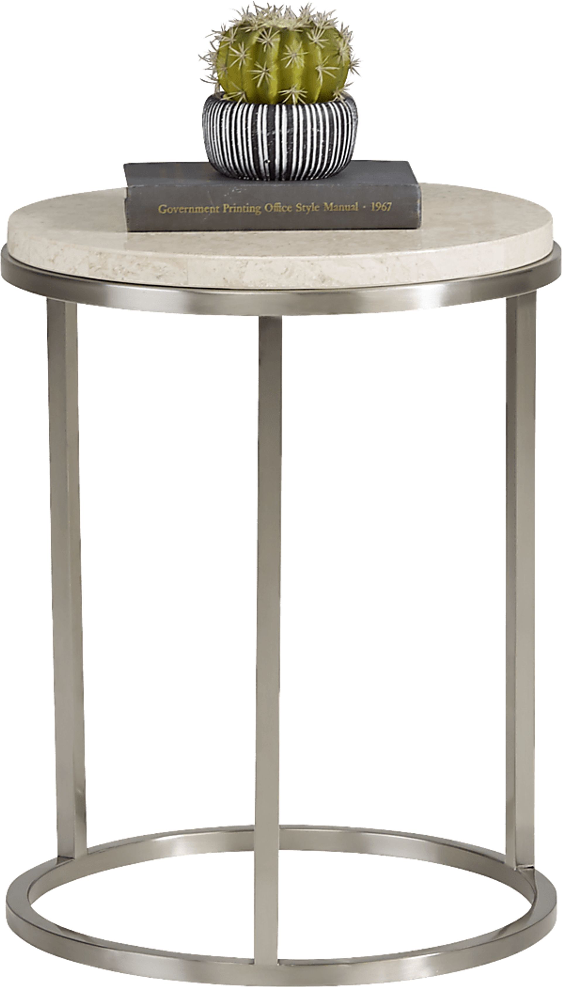 Eldren Tobacco Chairside Table - Image 2