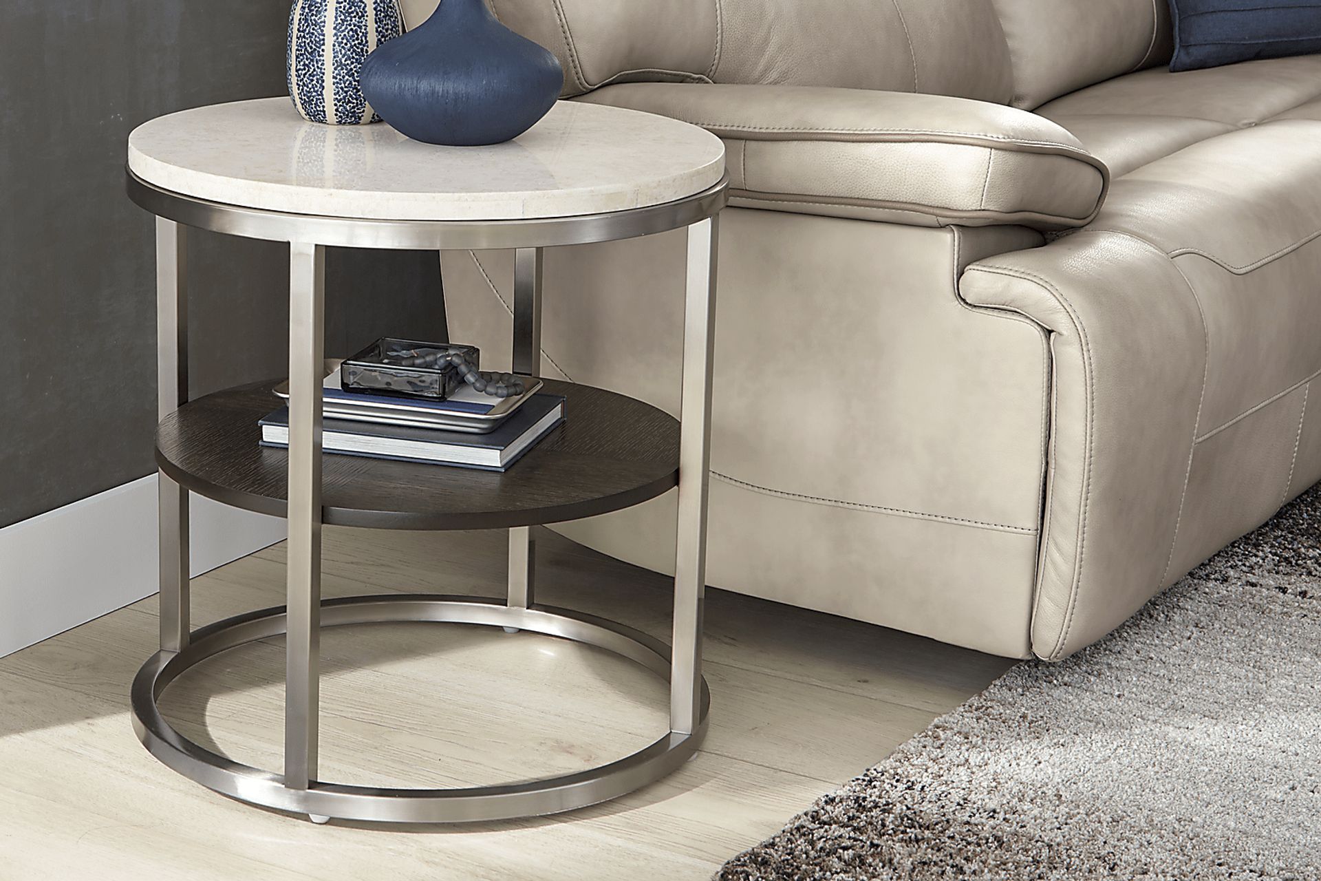 Eldren Tobacco End Table - Image 6