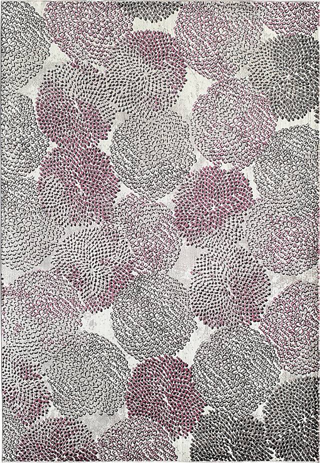 CosmoLiving By Cosmopolitan Eldris Pink 5' x 7' Rug - Thumbnail - Image 1