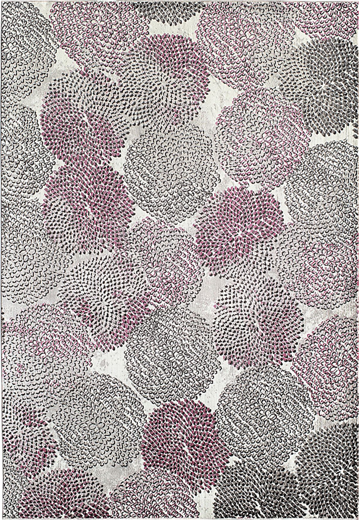 Cosmoliving Pink Rug | Rooms to Go