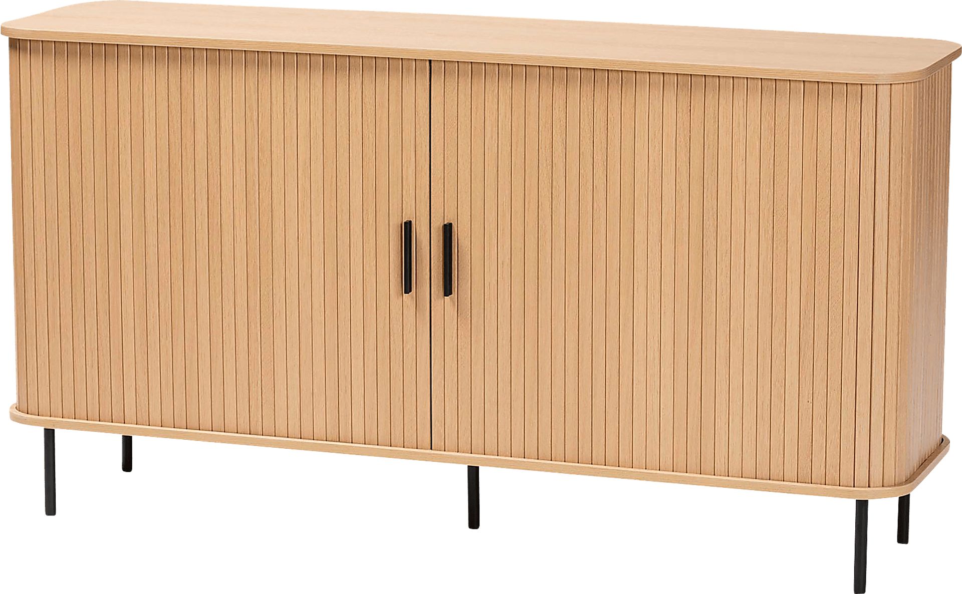 Eleacoms Light Brown Sideboard - Image 1