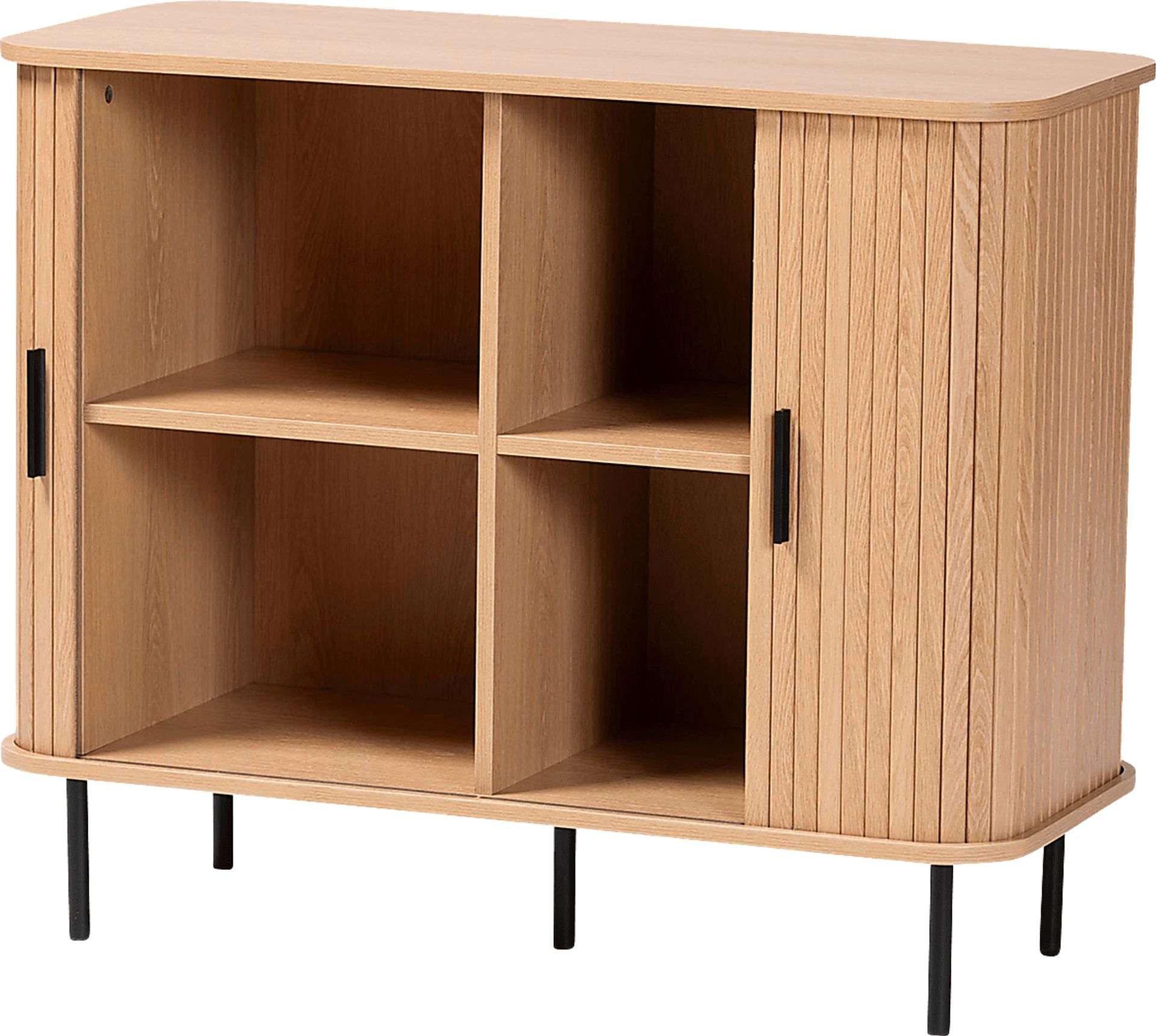 Eleacoms Light Brown Storage Cabinet - Image 4