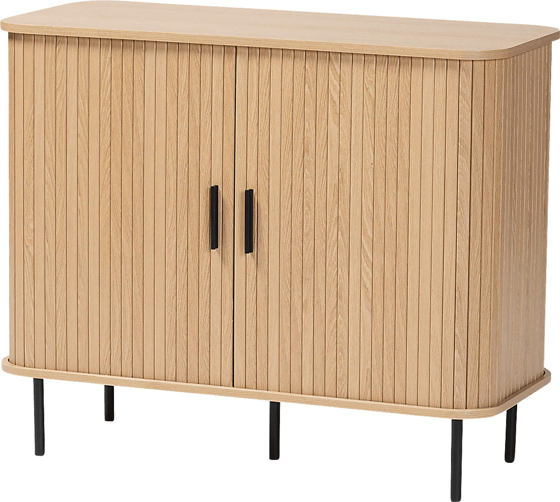 Eleacoms Light Brown Storage Cabinet - Image 1