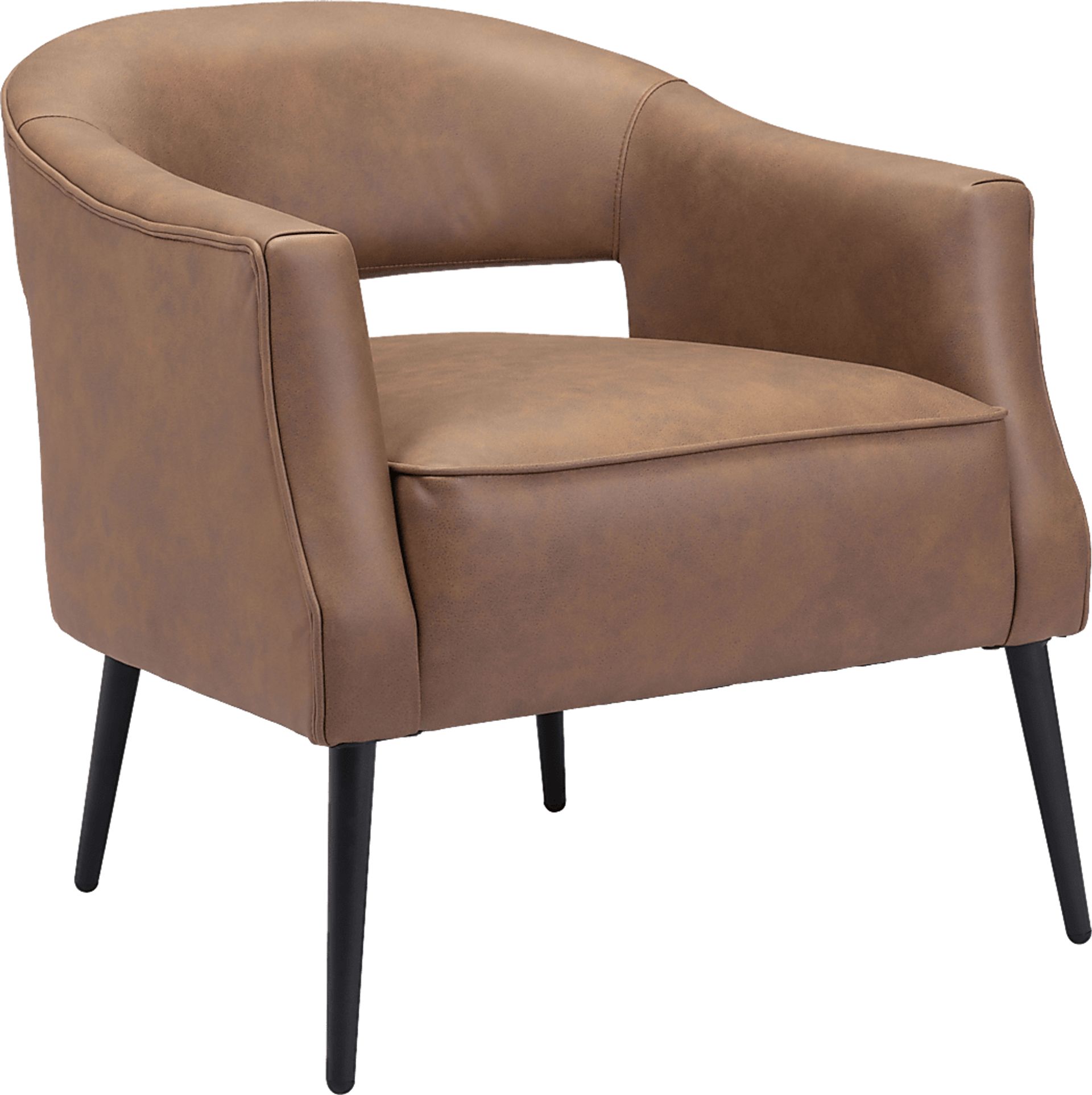 Eleadore Brown Accent Chair - Image 1