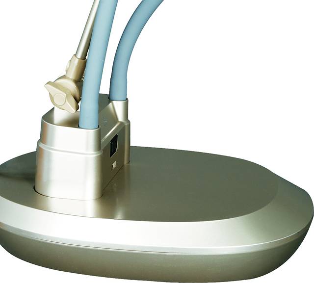 Electra Way Champagne Floor Lamp - Thumbnail - Image 5