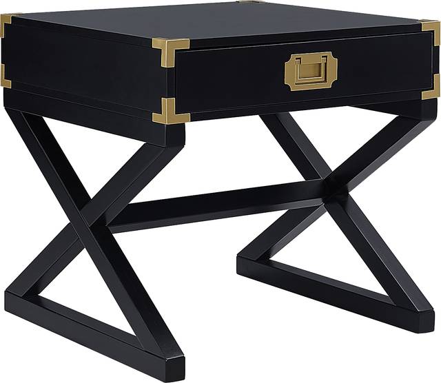 Elegans Black End Table - Thumbnail - Image 1