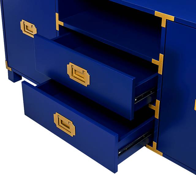 Elegans Blue 52 in. Console - Thumbnail - Image 4