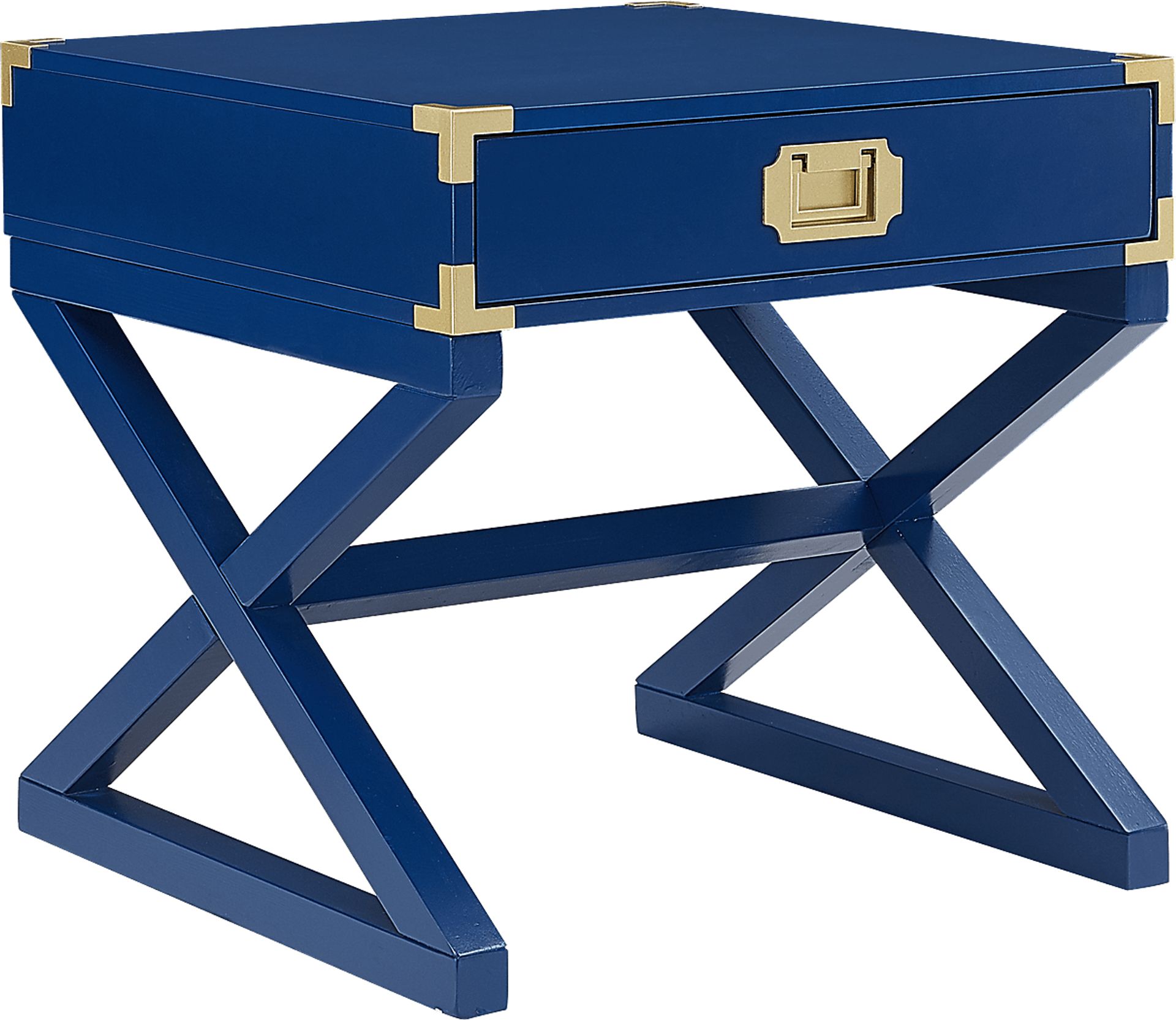 Elegans Navy End Table - Image 1