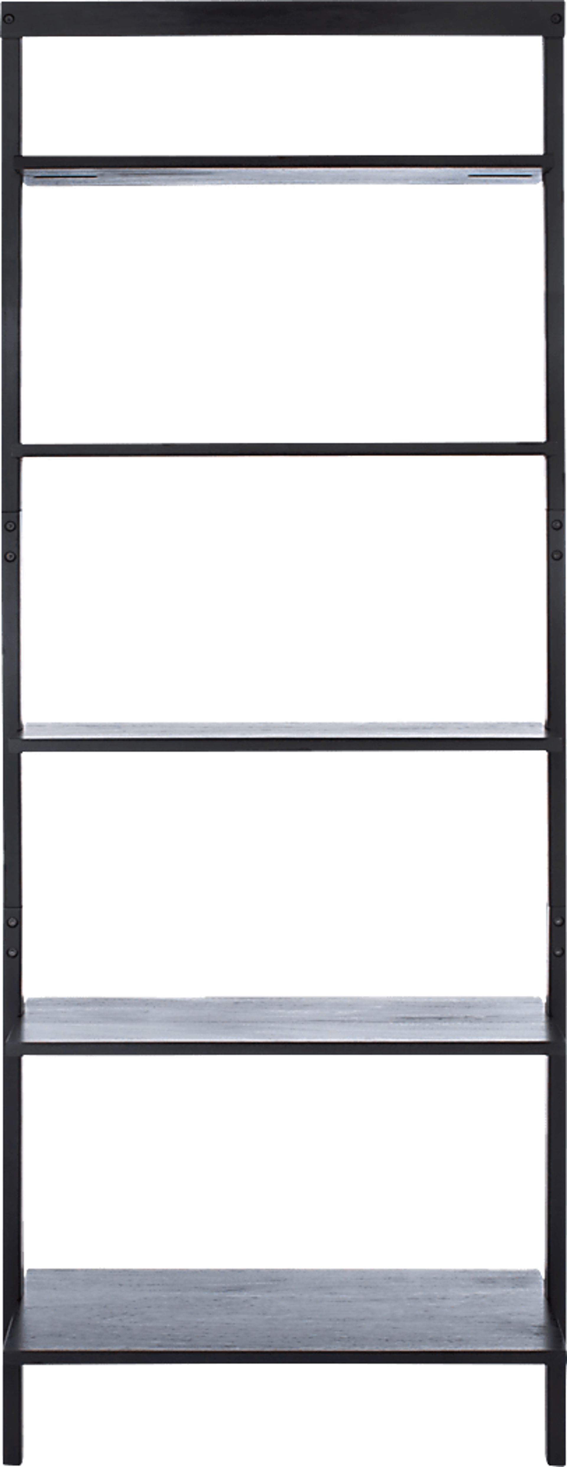 Elen Black Bookcase - Image 7