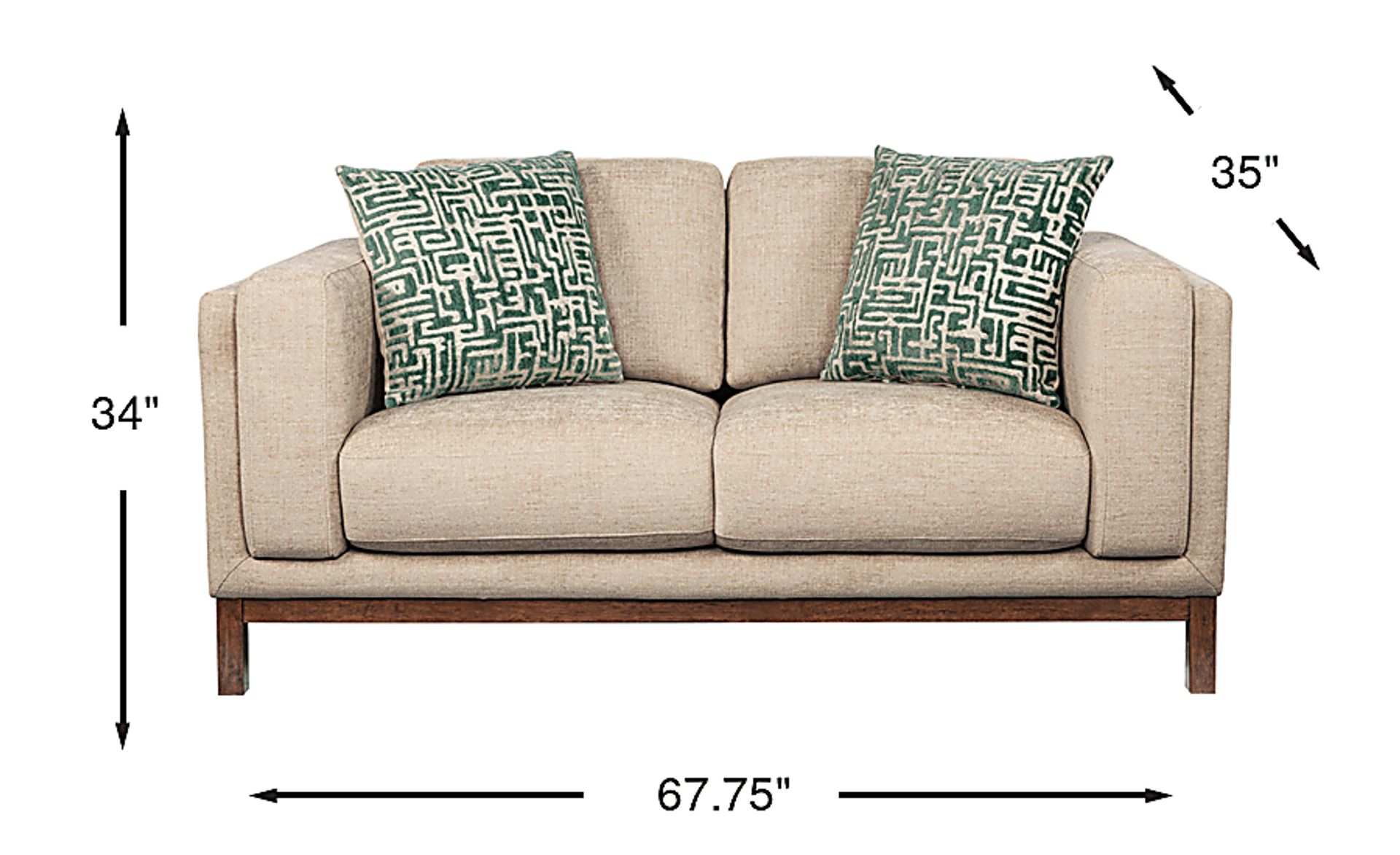 Dimension Image. Please refer to the Dimension Tab on this page for dimension details.