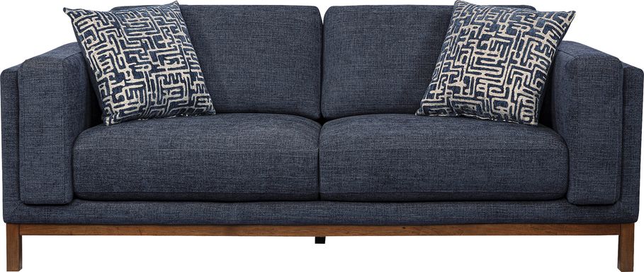 Elena Court Blue Sofa