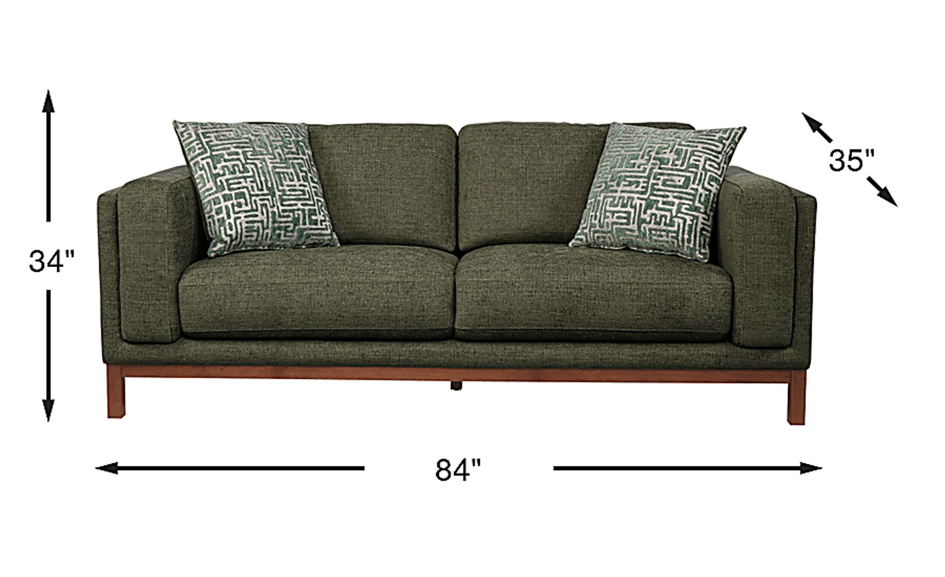 Dimension Image. Please refer to the Dimension Tab on this page for dimension details.