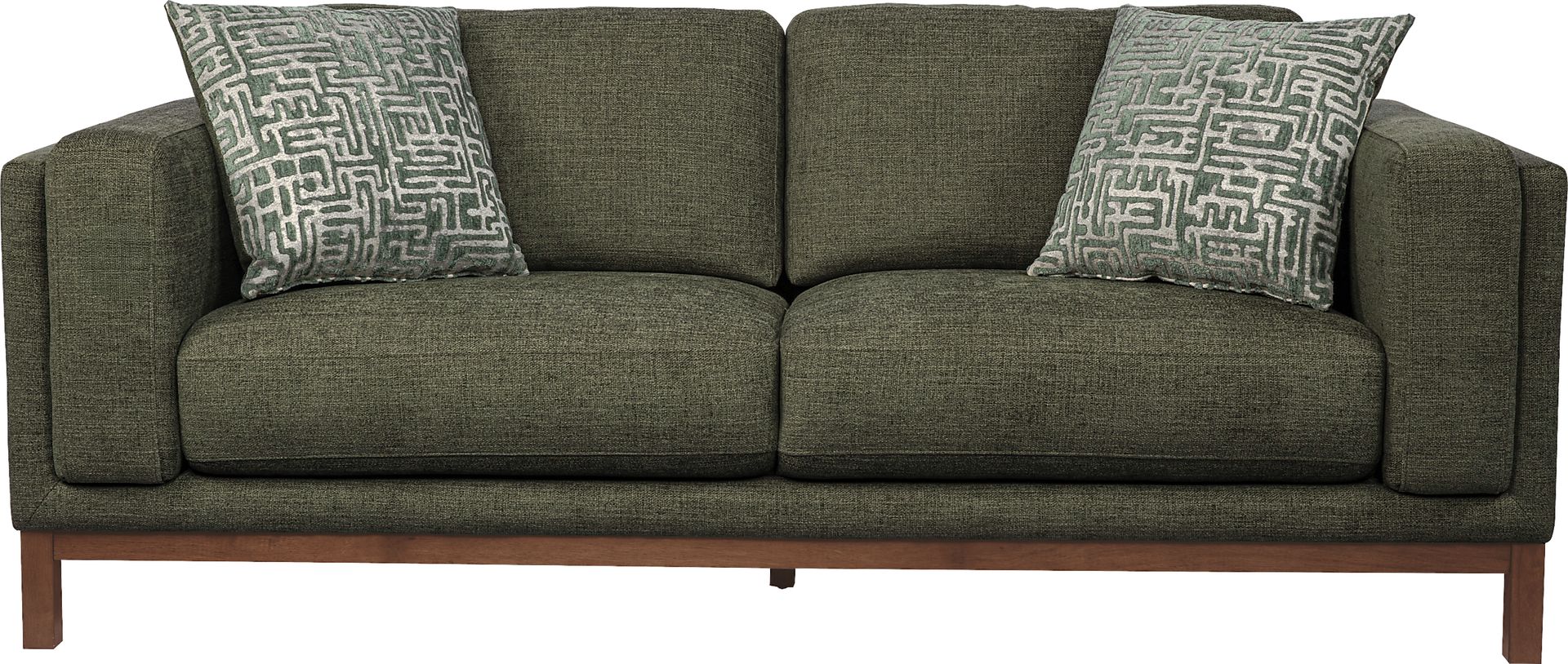 Elena Court Green Sofa - Image 1