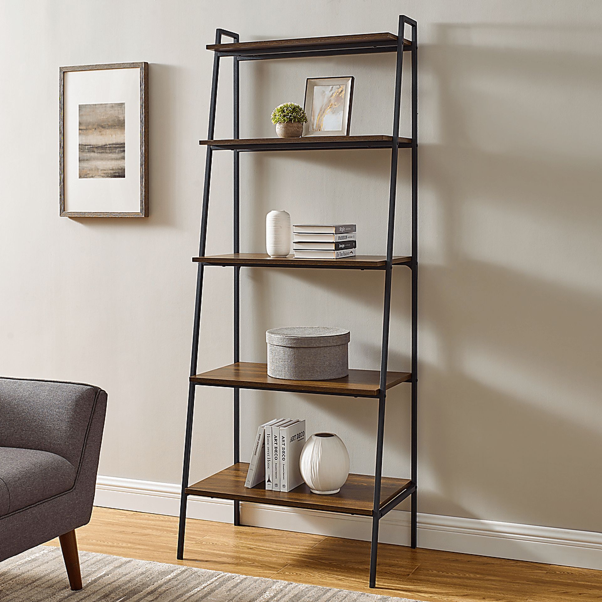 Elendil Brown Bookcase - Image 4
