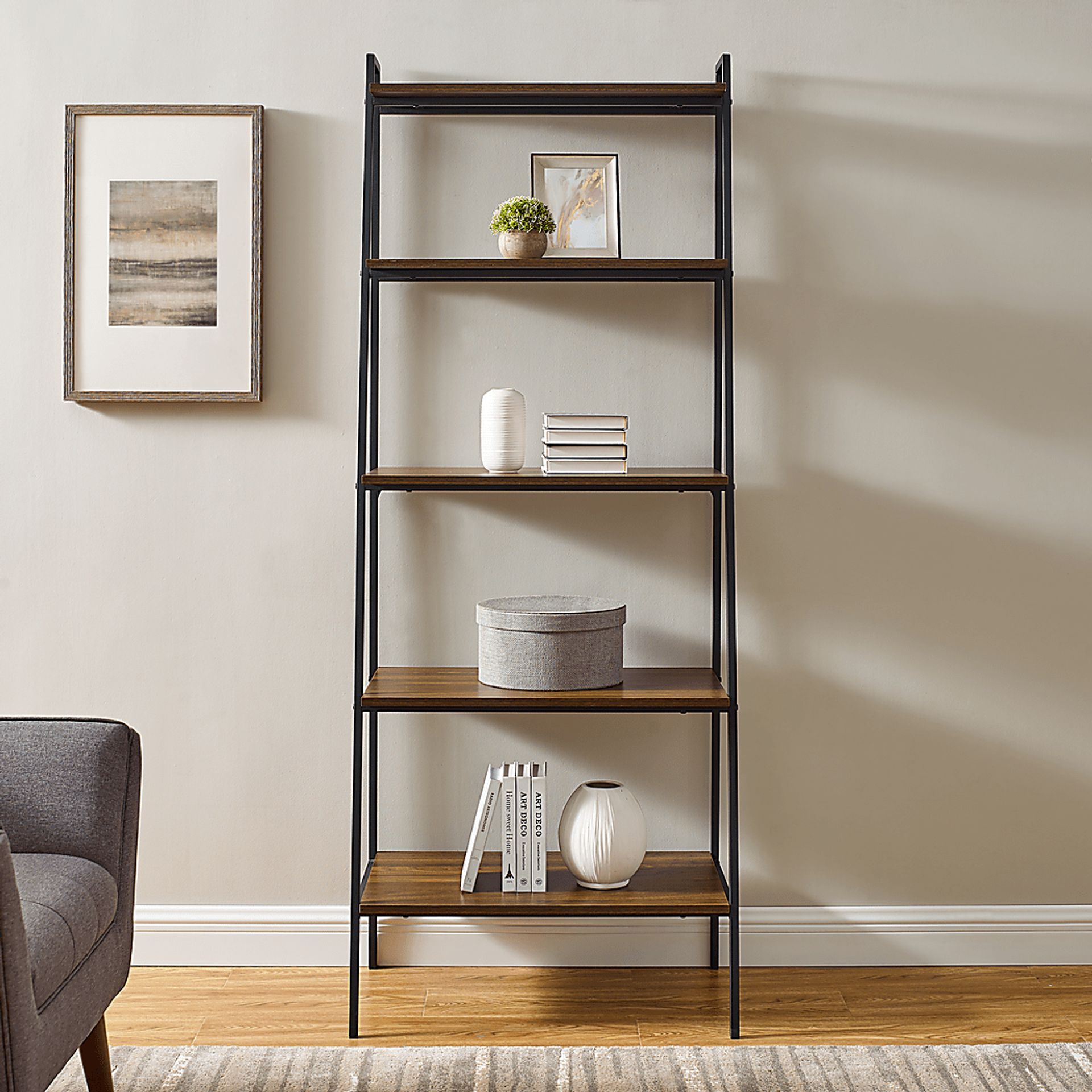 Elendil Brown Bookcase - Image 5