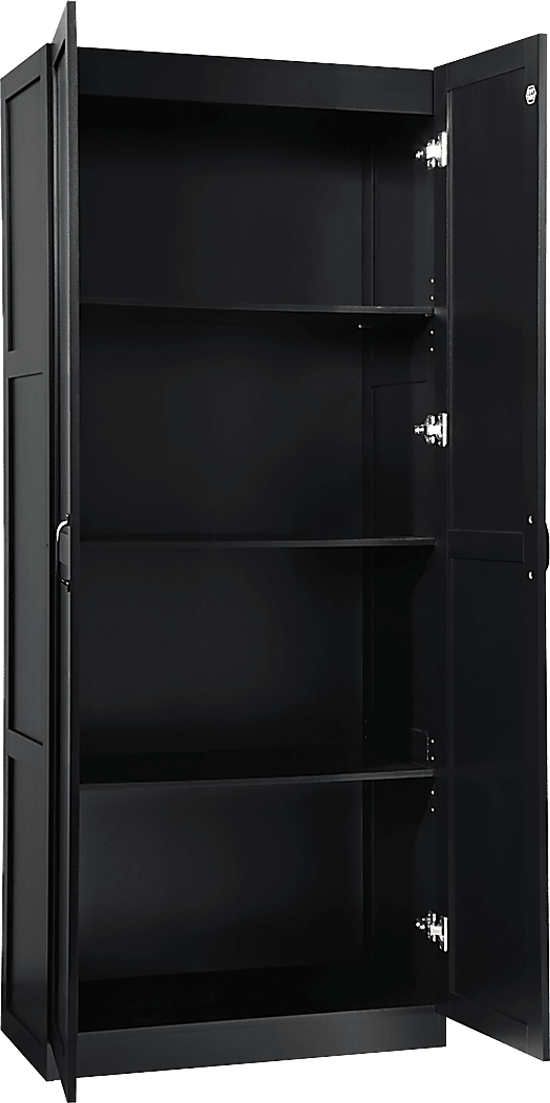 Elerton Black Storage Accent Cabinet - Image 3