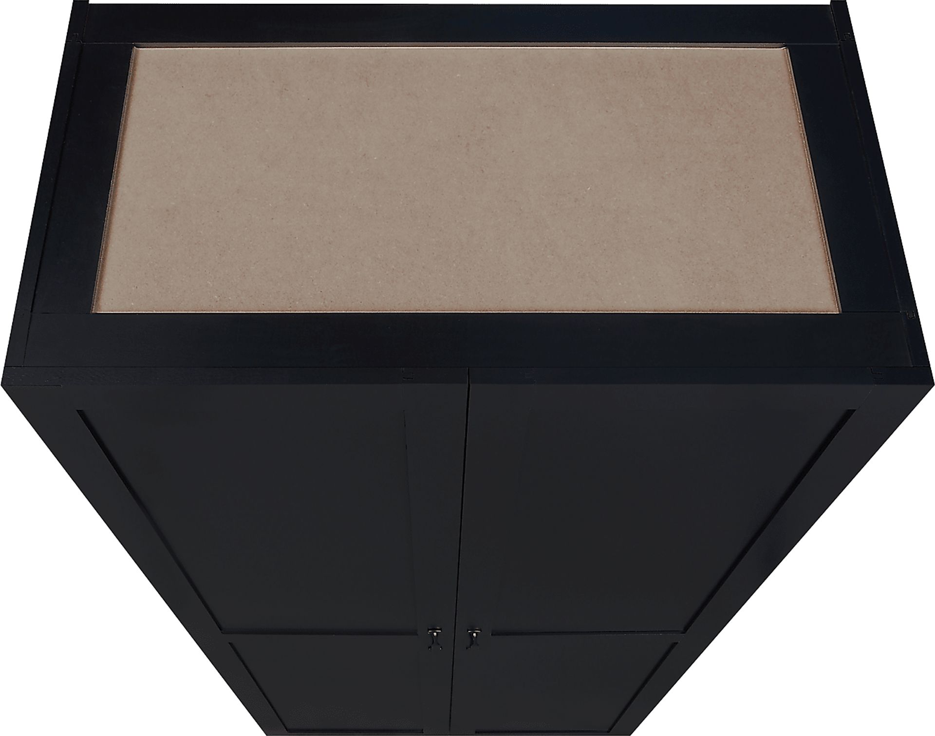 Elerton Black Storage Accent Cabinet - Image 4