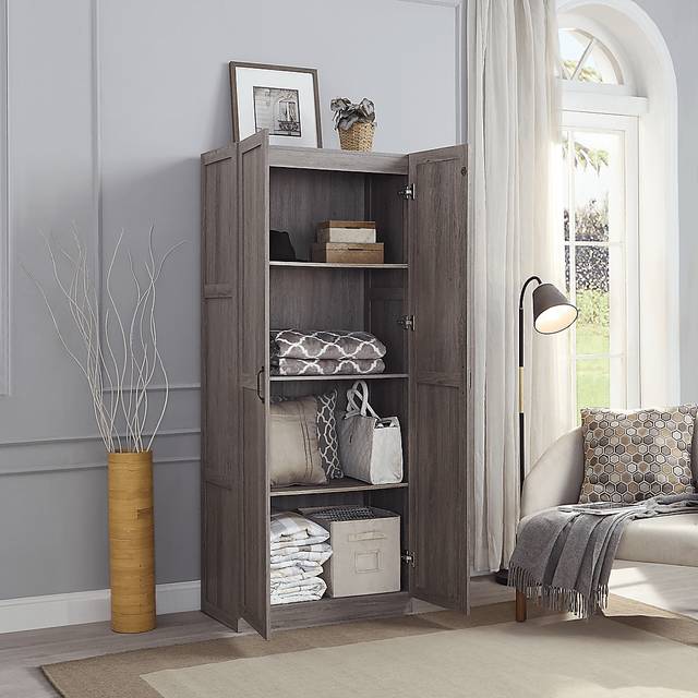 Elerton Gray Accent Cabinet - Thumbnail - Image 2
