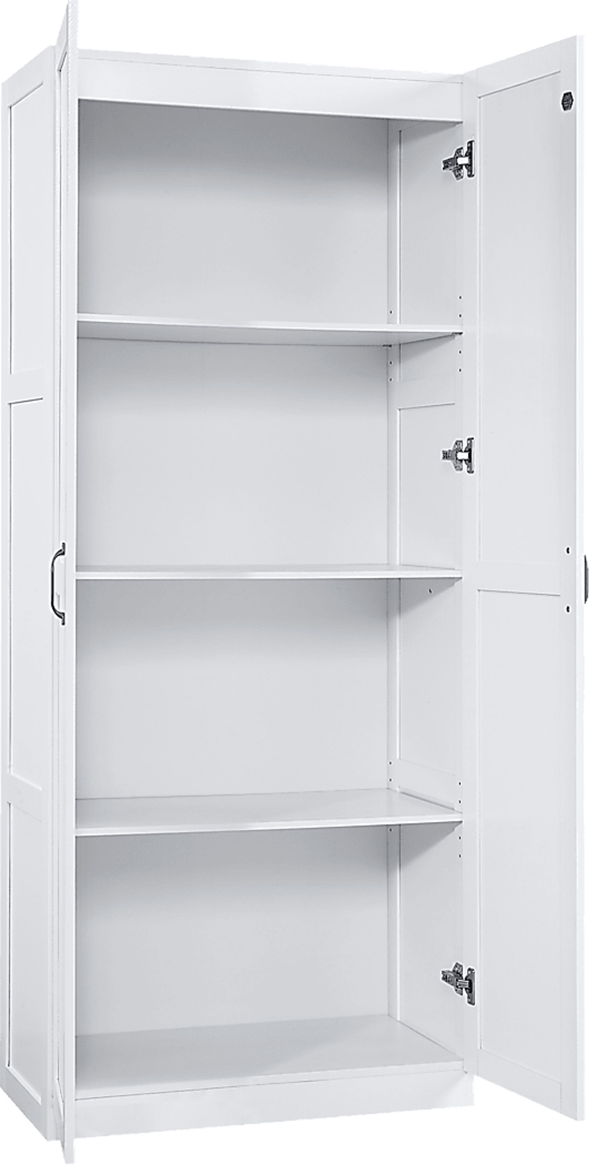Elerton White Storage Accent Cabinet - Image 3