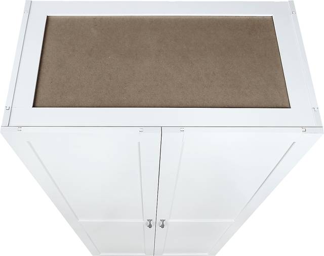 Elerton White Storage Accent Cabinet - Thumbnail - Image 4