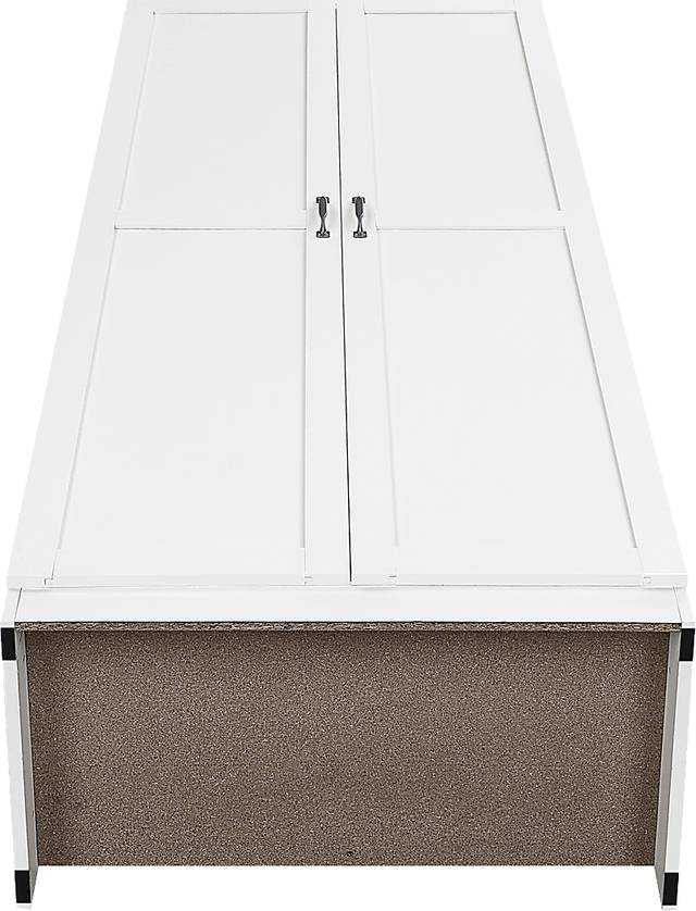 Elerton White Storage Accent Cabinet - Thumbnail - Image 5
