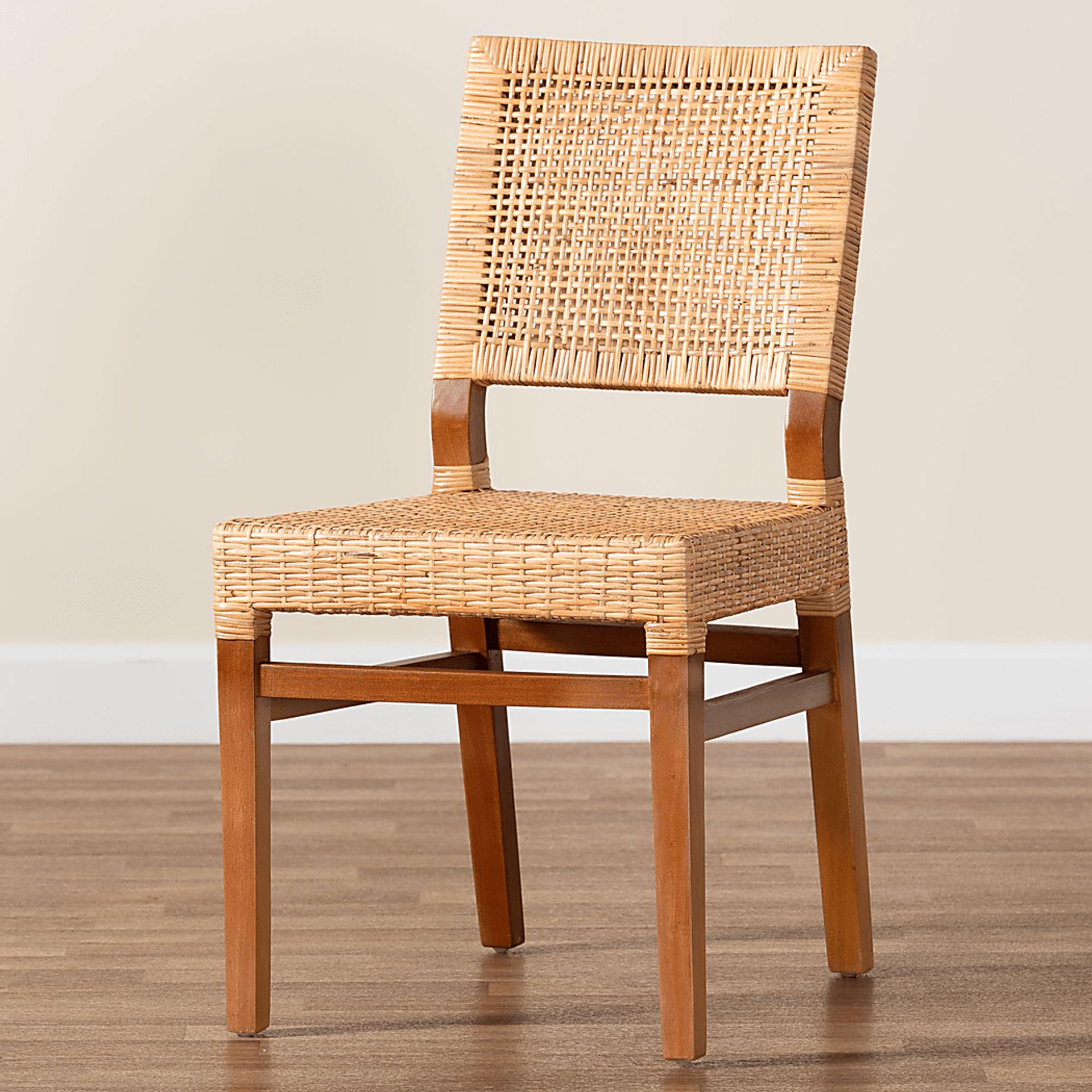 Elesya Brown Dining Chair - Image 3